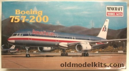 Minicraft 1/144 Boeing 757-200 American Airlines - 757, 14449 plastic model kit